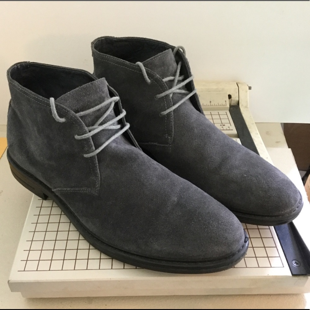 Gray Suede Shoes